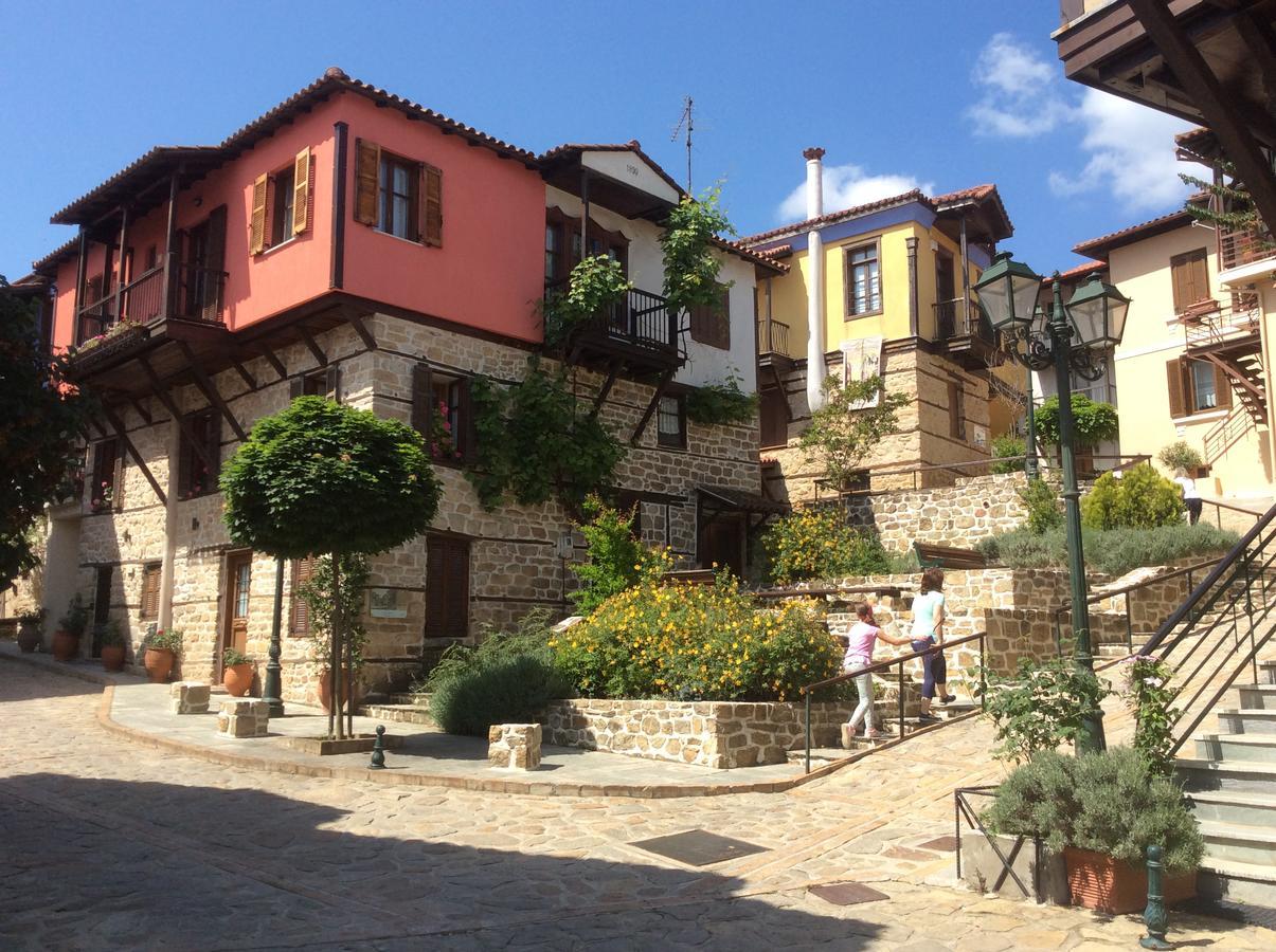 Oikia Alexandrou Traditional Inn Arnaía Esterno foto